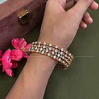 p/g small stone bangle