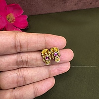 Pink and Green Kaasu NeckPiece