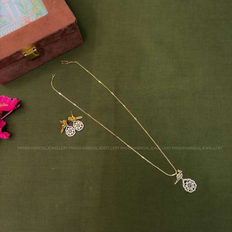 Peacock Dollar chain