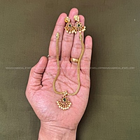 pink and green kemp attigai