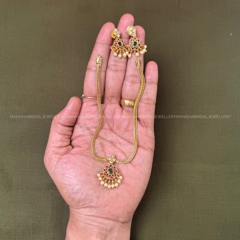 pink and green kemp attigai