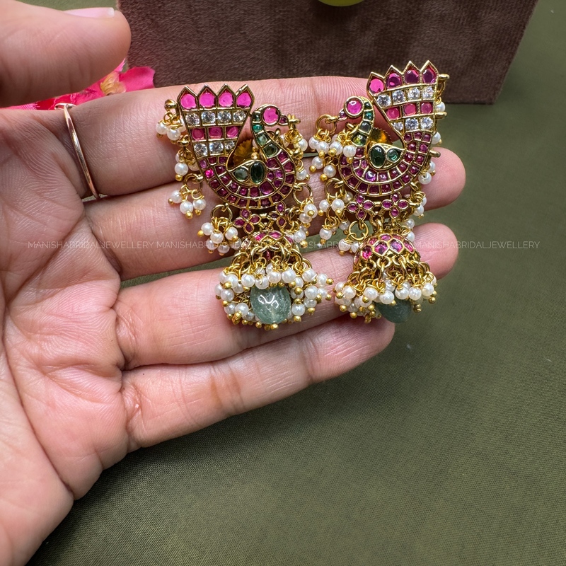 Kemp Peacock Earrings