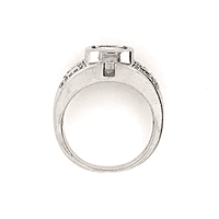 Aurora Halo Diamond Ring