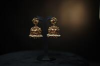 Lakshmi with white beads