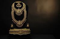 Lakshmi set with golden set